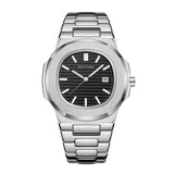 PINTIME Men's Watches Waterproof 30m Top Brand Quartz Wristwatch Luxury Stainless Steel Calendar Sports Clock Casual Reloj Gifts