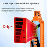 1 Piece Portable Natural Gas Detector Alarm Sound Methane Hexane With LCD Screen 2 AAA Batteries For Home A