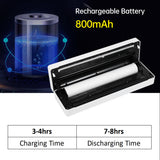 A4 Thermal Paper Printing for Travel - Mobile Photo Wireless BT Printer, Supports 210/112mm(4''), 80mm(3''), 57mm (2'')