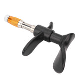 Spinal Adjusting Tool Manual Massage Spine Adjuster Single Head Portable Precise 10 Gear Physical Stainless Steel with Cloth Bag