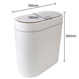 Smart Sensor Trash Can Automatic Garbage Buckets 8L Waterproof For Household Bathroom Kitchen Toilet Household Cleaning Tool