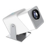 720P WiFi BT5.2 Android 11 System 180° Rotatable Movie Projector with 220in Display Screen Mirror Technique for Home