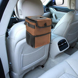 Seat Organizer Auto Baceat Suspension Storage Box Oxford Cloth Car Chair Back Garbage Bag For Paper Towels Drin