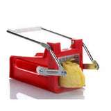Potato Chipper French Fries Slicer Chip Maker Cutter Chopper With 2 Blades