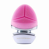 Silicone Facial Cleaning Brush Beauty Cleanser Vibrating Electric Face Cleansing Brush Pore Cleaner Face Firming Machine 93g