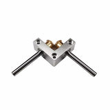 Mini Right Angle Commutator Micro 90 Degree 1:1 Bevel Gearbox DIY Self-Assembly Model Drive Box Out Shaft Diameter 4MM/5MM