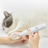 Professional Foot Trimmer Nail Grinder Dog Grooming Clippers for Pet Hair Cutting Electric Shaver
