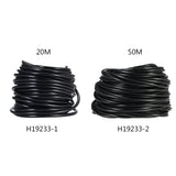 50m Watering Tubing Hose Pipe 4/7mm Drip Irrigation System for Home Garden Yard Lawn Landscape Patio Plants Flowers Water Supply