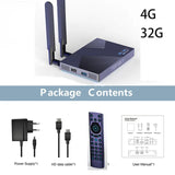 H96 MAX V58 TV Box Android 12 DDR4 8GB 64GB RK3588 Support 8K BT5.0 Dual Wifi 1000M 4G 32GB octa core vs mecool km7 x96 max plus