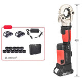 NEW LS-300 Electric hydraulic Cordless to clamp copper aluminum terminal crimping pliers Crimping