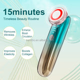 Home ems usb charging facial eye wrinkle removal lifting device Beauty massager personal facial skin care firming
