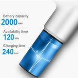 3200r/ 20 Gears LCD Muscle Massage Gun Sport Therapy Body Relaxation Pain Relief Slimming Shaping Massager 6 Heads