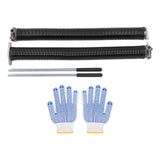 Garage Door Torsion Spring Left Right Garage Door Spring Set Kit for Replacement 18x2inx24in
