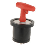 Marine T Handle Leakproof Drainage Boat Accessories Adjustable Rubber Expansion Twist Turn Drain Plug