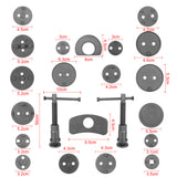 Car Disc Brake Caliper Wind Back Brake Piston Compressor Tool Kit For Most Automobiles Regulator 22Pcs Garage Repair Tools