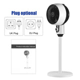 Degrees Oscillating Pedestal Fan - High Velocity, 3 Speeds, Quiet, for Living Room, Bedroom, Kitchen and Home Office