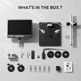 2K Digital EDM402Pro 1200x 10.1 inch IPS HD Screen Buttom Transmitted Light 24MP LCD Coin Microscope