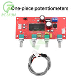 UPC1892 HIFI Stereo Preamp Amplifier Volume Tone Control JRC2150 BBE Preamplifier Treble Balance Bass Board Module NEW