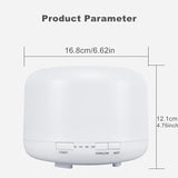 1pc 500ML/17.6OZ Air Humidifier, Aroma Diffuser, Aromatherapy Machine, Remote Control Aromatherapy Machine