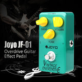 JOYO JF-01 Overdrive Effect Pedal Vintage Overdrive for Electric Guitar Pedals Tube Screamer True Bypass Music Instruments
