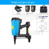 Multipurpose Hydropower Woodworking Steel Nailer Concrete Ceiling Frame Trunk Rechargeable Gas Nail Gun
