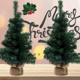 Mini 40CM/50CM Christmas Artificial Tree Festival Supplies DIY Ornaments for Home Party Bar Dropship