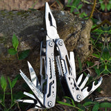 A Hot selg Multi Tool Stainless Steel free sample Wire Stripper With Knife Screwdriver Saw Folding Pliers