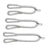 Tricep Pull Down Rope Workout Fiess Pulley System Cable hine Attachment Nylon Handle for Crunches Face Pulls