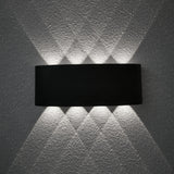 Hot Sale Wall-mounted Up And Down Lamp 4w 6w 8w 10w Waterproof Garden Porch Sconce Lighting Modern Outdoor Led Wall Light