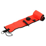 1M Scuba Diving Iatable Surface Marker Buoy Visibility Float Signal Tube Sausage,Red