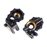 Brass Steering Knuckle Hub Carrier Portal Cover & Brake Caliper Set For Traxxas TRX-4 TRX4 1/10 RC Crawler Car Parts