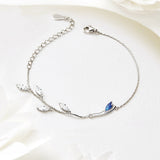 Women's Sterling Silver Bracelet With Simple Personality