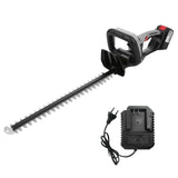 21 Inch Dual-Action Blade Grass Cordless 21V Battery Bush Electric Hedge Trimmer for Pruning