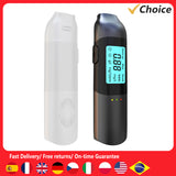 Alcohol Tester Portable High Accuracy Breathalyzer Non-Contacting Breath Detector USB Rechargeable with Digital LED Screen
