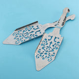 10 Pieces Absinthe Spoons, Stainless Steel Absinthe Cocktails Spoon Making Kit Gothic Absinthe Fountain Spoon Dripper