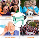 Security 30w Handheld Speakers Megaphone High-power Speaker Portable 240 Seconds Recording Loudspeaker Megaphone