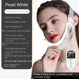Double chin lift firming v masseter artifact bandage massaging the beauty thin face
