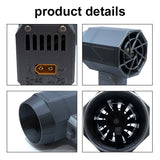 70mm Brushless Motor Jet Fan High Power Dust Blower Handheld Ducted Turbofan Keyboard Cleaning Tool with XT60 Battery Interface