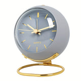 Nordic creative electronic watch, simple alarm clock, new desk, bedside student dumbbell, night light pointer