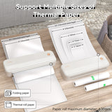 Peripage P40 A4 Thermal Portable Wireless Mobile Photo Printer - Inkless Print, Supports 2''/3''/4''/216mm/210mm A4&A5 Paper