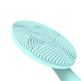 Handheld Electric Cleansing Waterproof Silicone Tool Mini Facial Cleaning Brush Pore Cleaner Portable