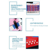 Kids Children 17-Key 8 Bass Mini Small Accordion Educational Musical Instrument for Beginner Birthday New Years Gift