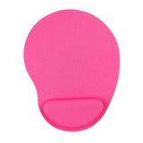 Mouse Pad with Memory Foam Stepped-Wedge Design Ergonomic Wrist Support Non-slip Mousepad for Home Office Supplies