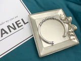Silver Hot Simple Personality Male And Female Bare Body Round Sticks