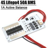4S lifepo4 Active protection board 12V 50A lithium iron phosphate battery Balance Start motorcycle Electric CAR