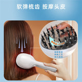 New Electric Red Massage Laser Instrument Hair Care Comb Scalp Light Therapy Plasma Pousse Des Cheveux