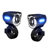 1 Pair 120W LED Motorcycle Headlights 18000LM IP67 Waterproof Headlamp Spotlights Fog Head Light for Truck Pickup Golf Cart ATV