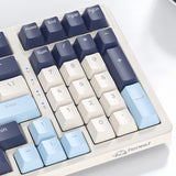 K8 Wireless nical 100 Keys RGB Backlit Keyboard Silent Typing BT5.0/2.4Ghz /Type-C Wired for ESports Gaming Office