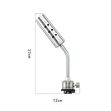 Brand New Gas Torch Stainless Steel Adjustable Flame Aluminum Alloy Preheating Pipe Reliable Securely Connects Easily