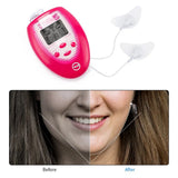 EMS Face Massager Pads Facial Muscle Stimulator Micro-Current V-Face Slimming Lifting Electrode Stiker Cheek Fat Double Chin